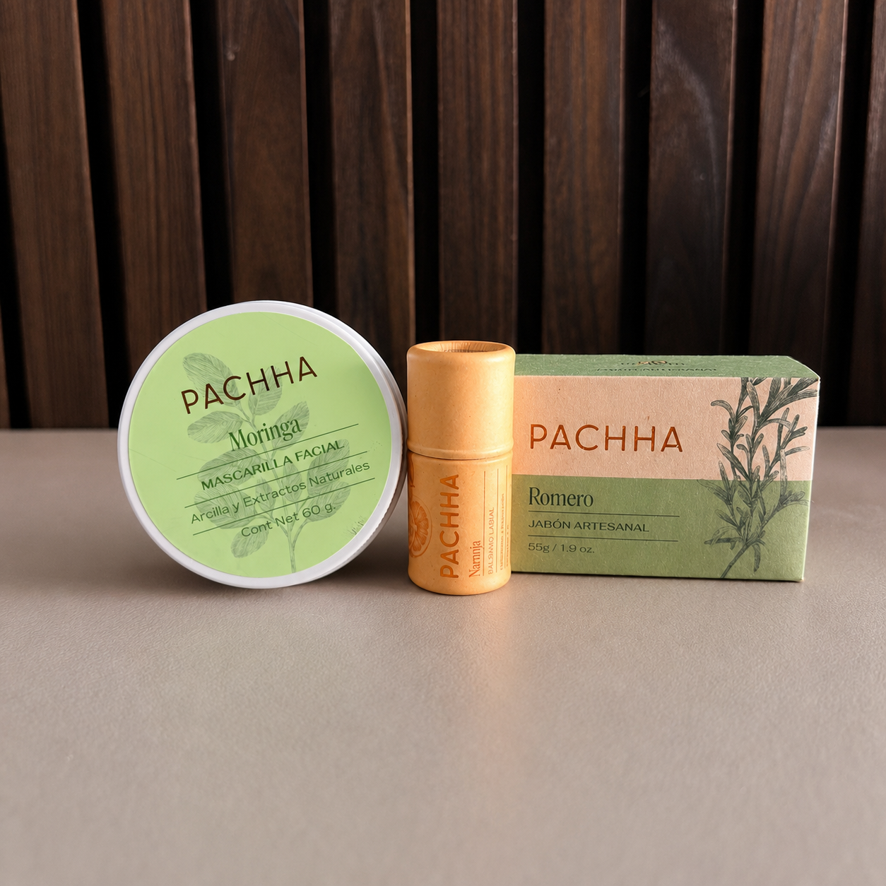 Kit Piel Mixta-Grasa: Jabón Facial + Mascarilla + Bálsamo Labial