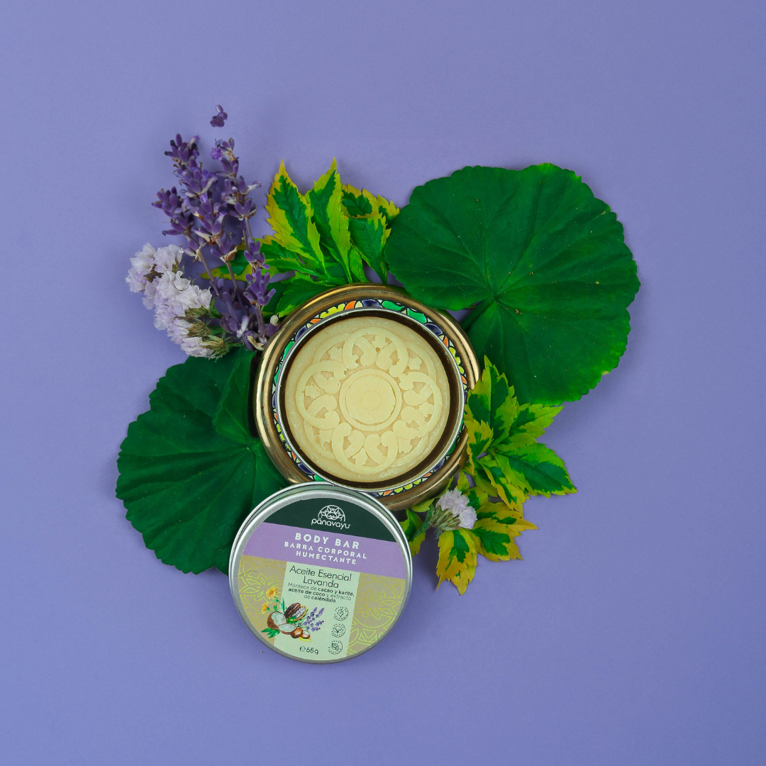 Barra Corporal Humectante - Aceite Esencial Lavanda