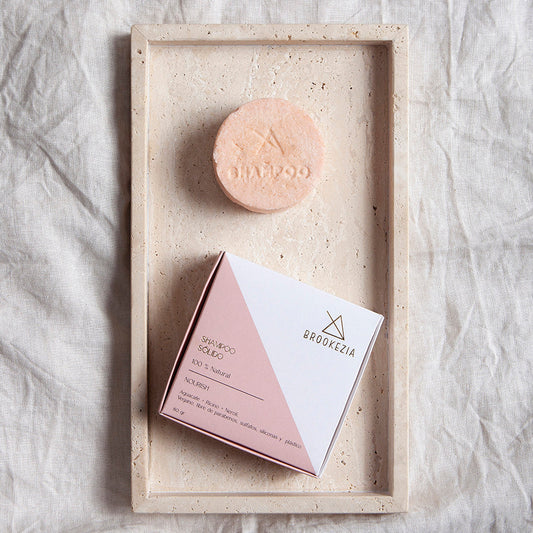 Shampoo Sólido Nourish - Aguacate, Ricino (Seco)(80g)