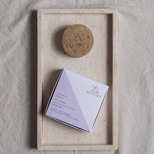 Shampoo Sólido Niños - Caléndula, Avena, Manzanilla (80g)