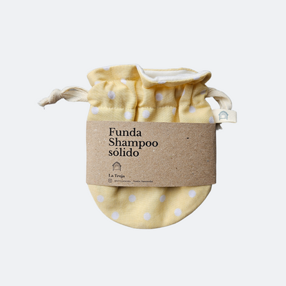 Funda para shampoo sólido