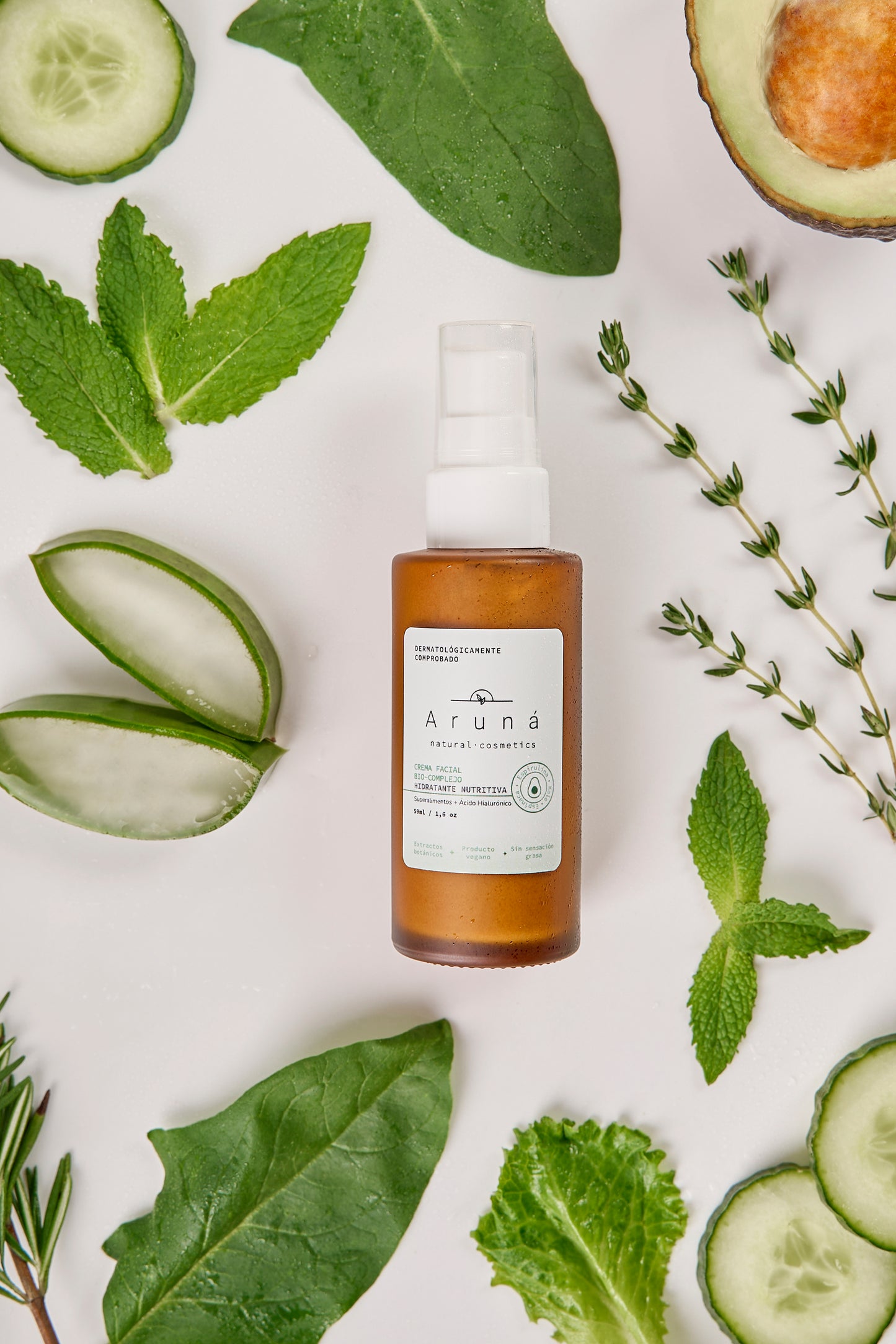 Crema facial Bio-Complejo hidratante nutritiva