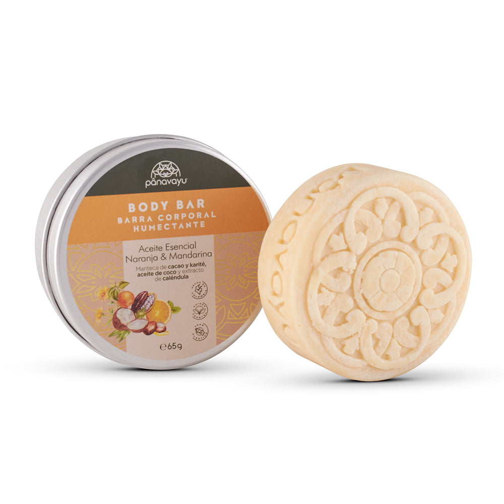 Barra Corporal Humectante - Aceite Esencial Naranja y Mandarina