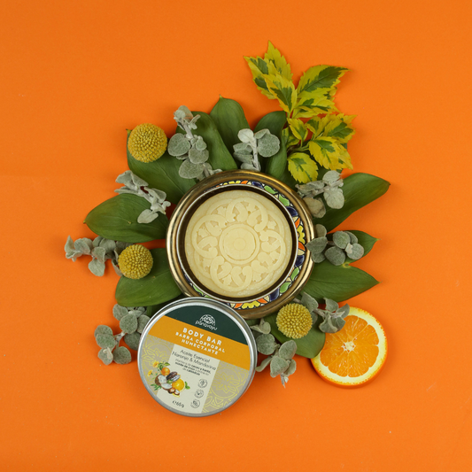 Barra Corporal Humectante - Aceite Esencial Naranja y Mandarina