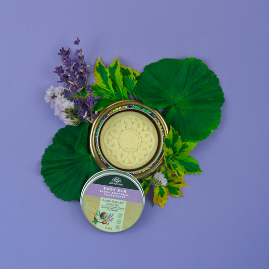 Barra Corporal Humectante - Aceite Esencial Lavanda