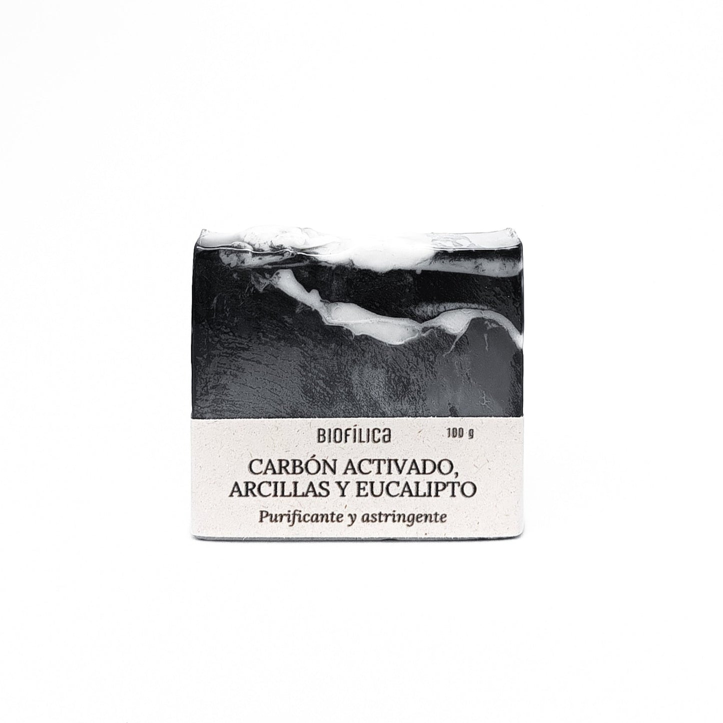 Jabón Facial y Corporal - Carbón Activado y Eucalipto