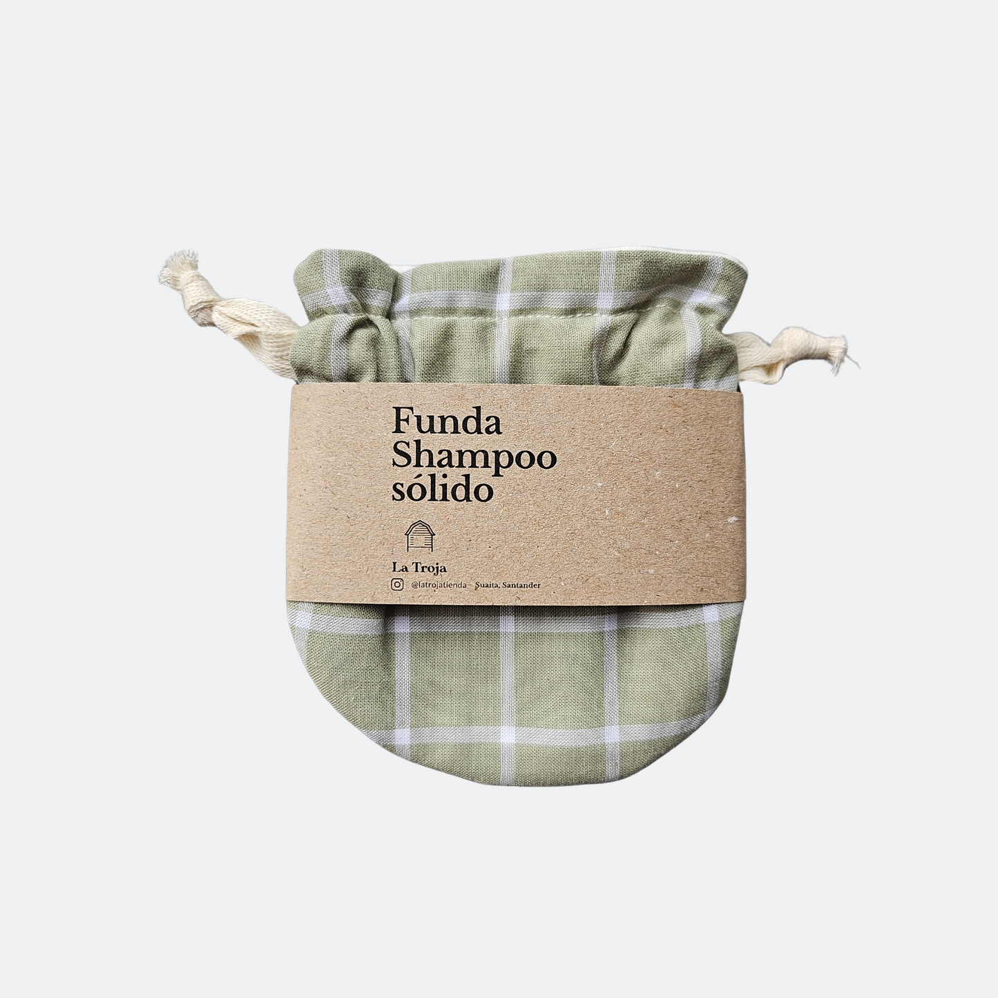 Funda para shampoo sólido