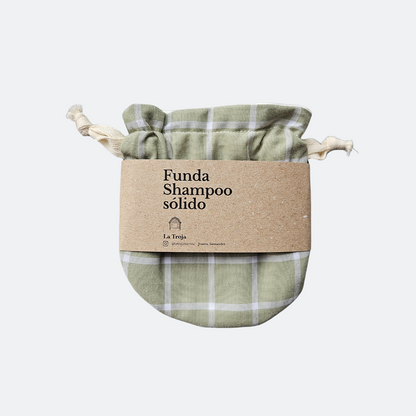 Funda para shampoo sólido